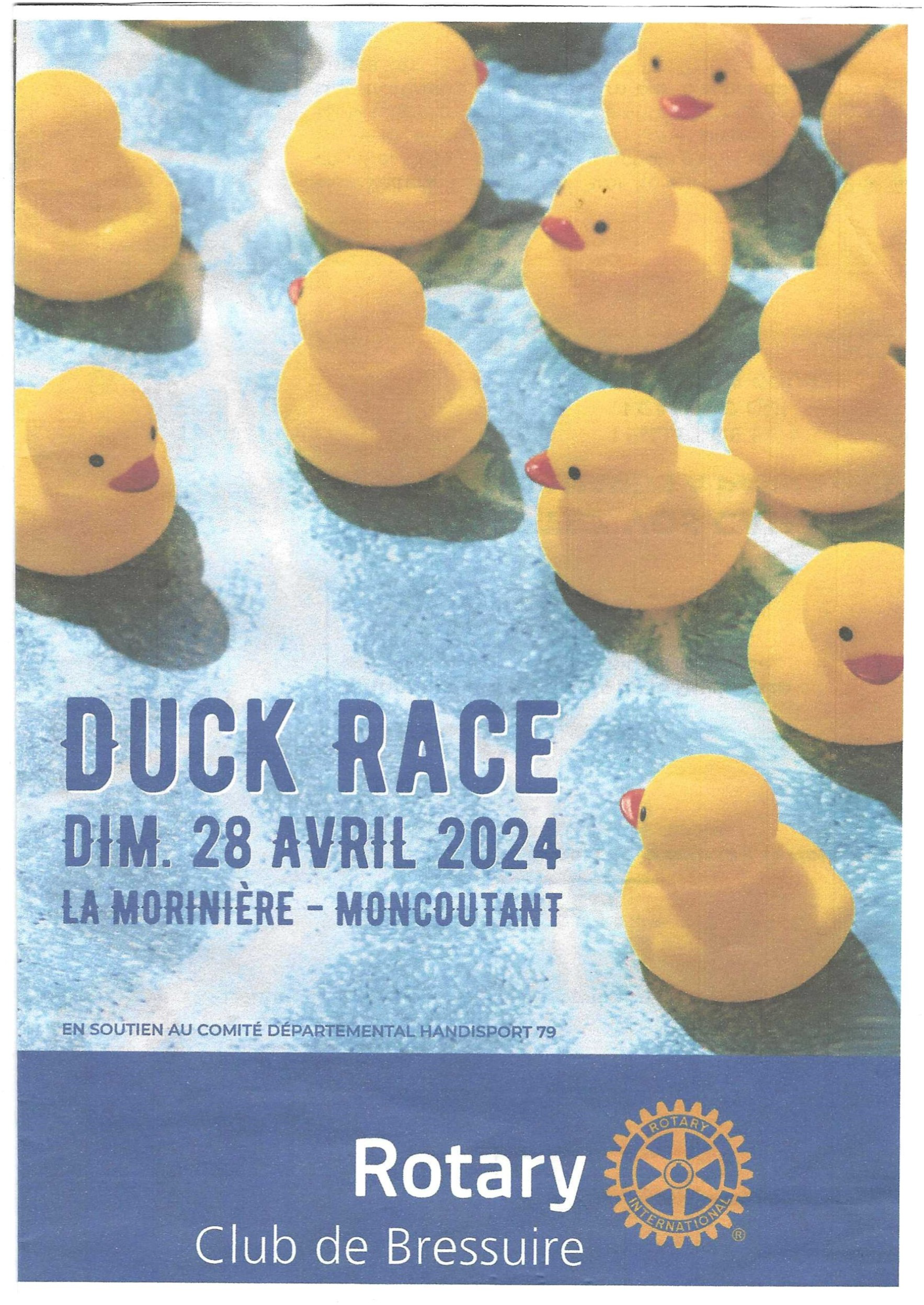 Soutien au handisport avec la Duck Race